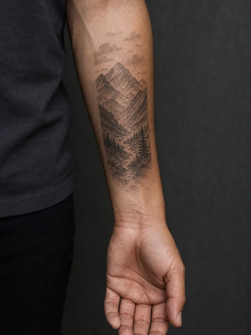 Forearm tattoo ideas for men